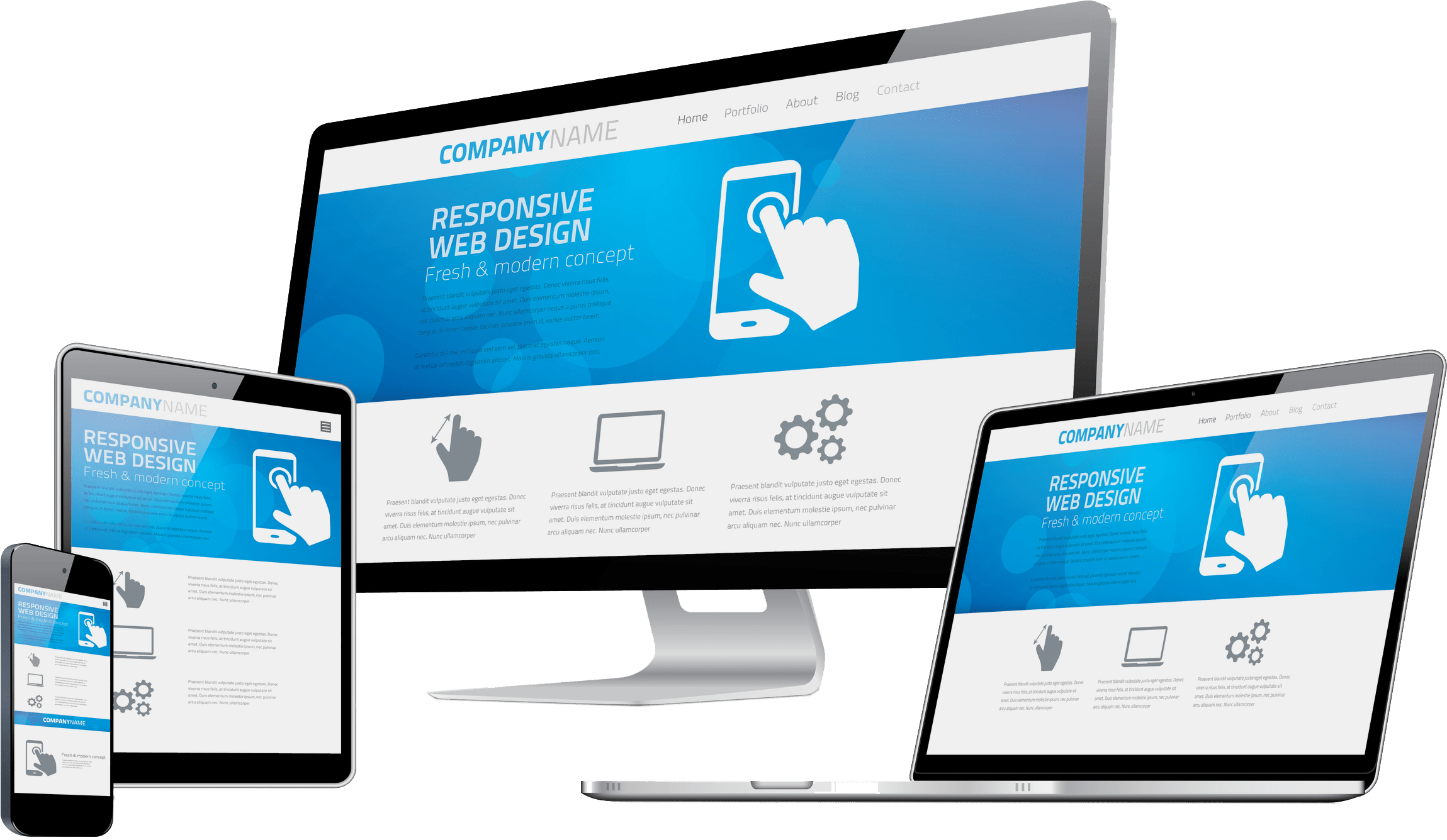 responsive website services